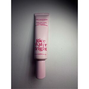 The Face Shop Rice Water Bright Eye Cream, Vegan, .67 OZ